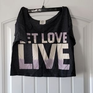 American Eagle oversized crop